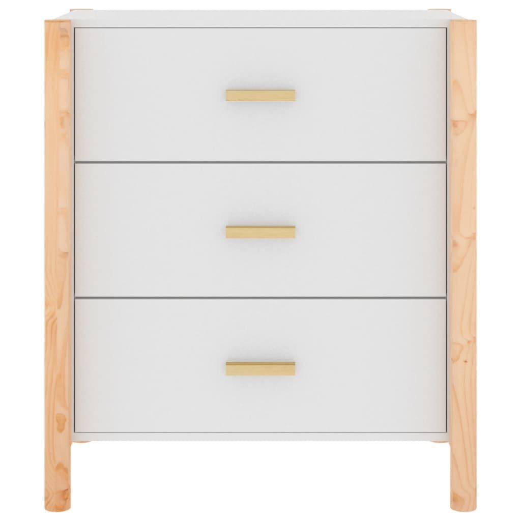 vidaXL Sideboard Sideboard Weiß 62x38x70 cm Holzwerkstoff (1 St)