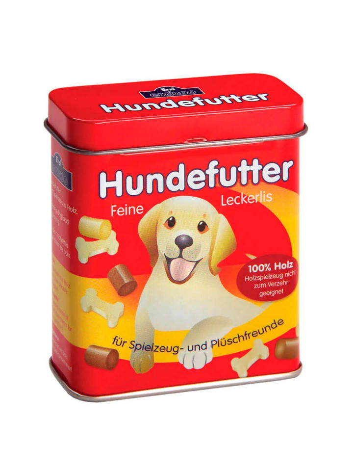 Erzi Hundefutter in der Dose für Kaufladenzubehör in rot günstig kaufen onesize