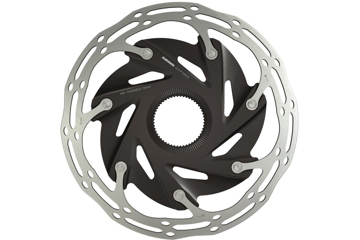SRAM Bremsscheibe Centerline X Rounded 140mm, zweiteilig, Centerl