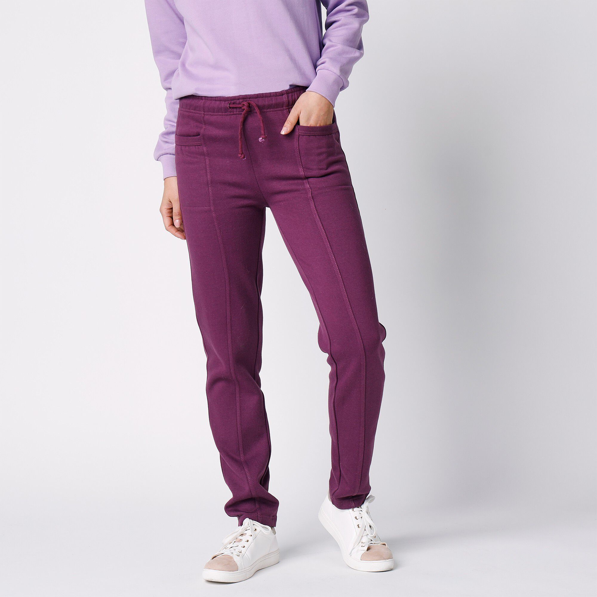 Pantalon jogging, molleton gratté
