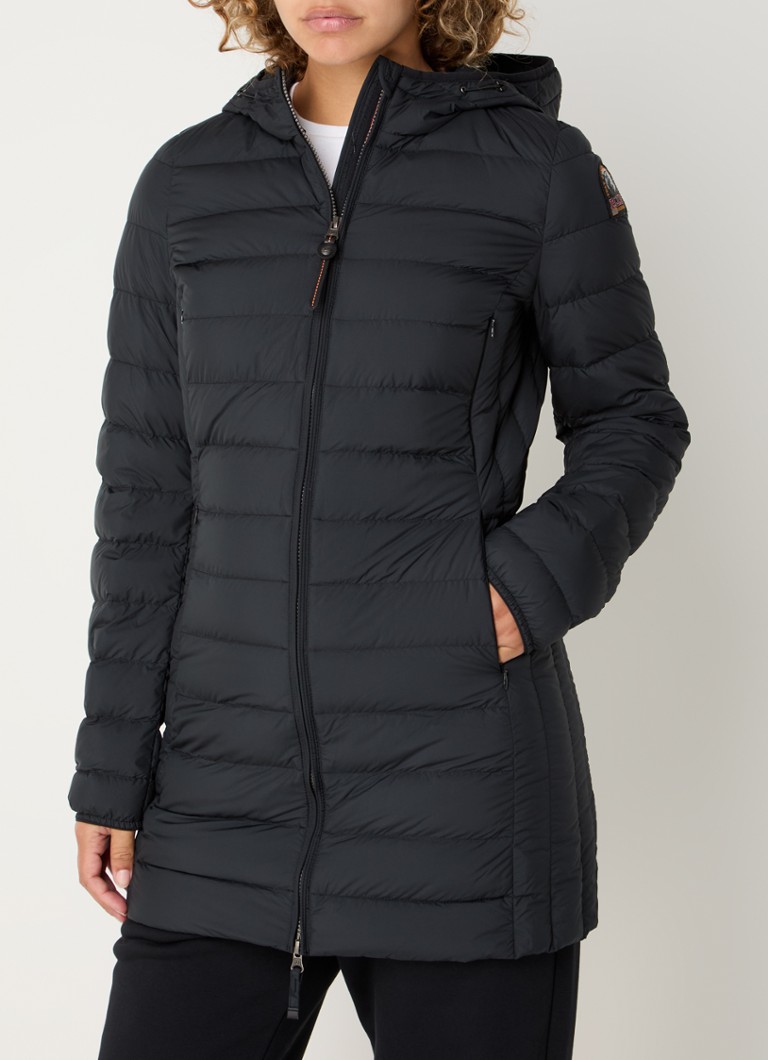 Prešita jakna Parajumpers Irene s puhom in žepi z zadrgo