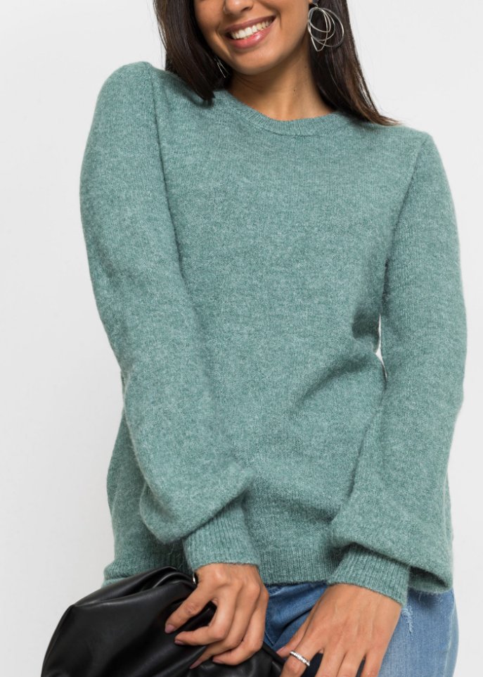 Pullover mit Ballonärmeln