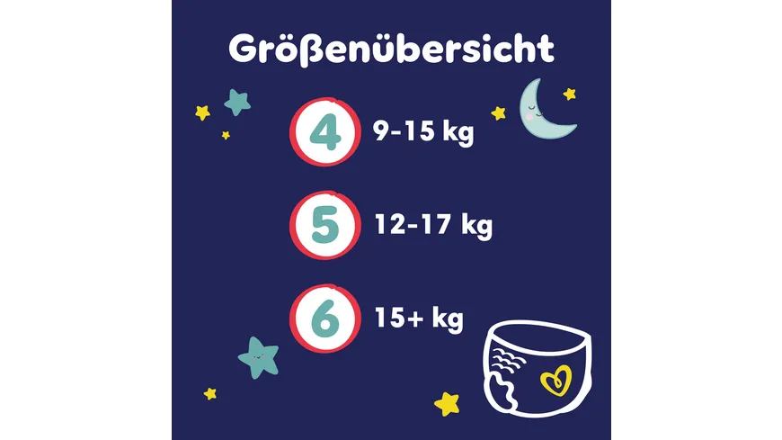 Pampers night pants Gr.4 9-15kg