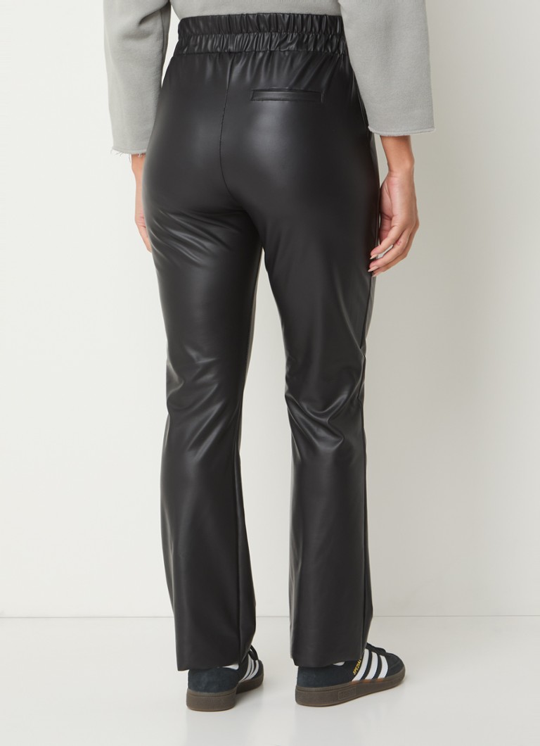 Pantaloni a vita alta e vestibilità slim in similpelle di 10DAYS