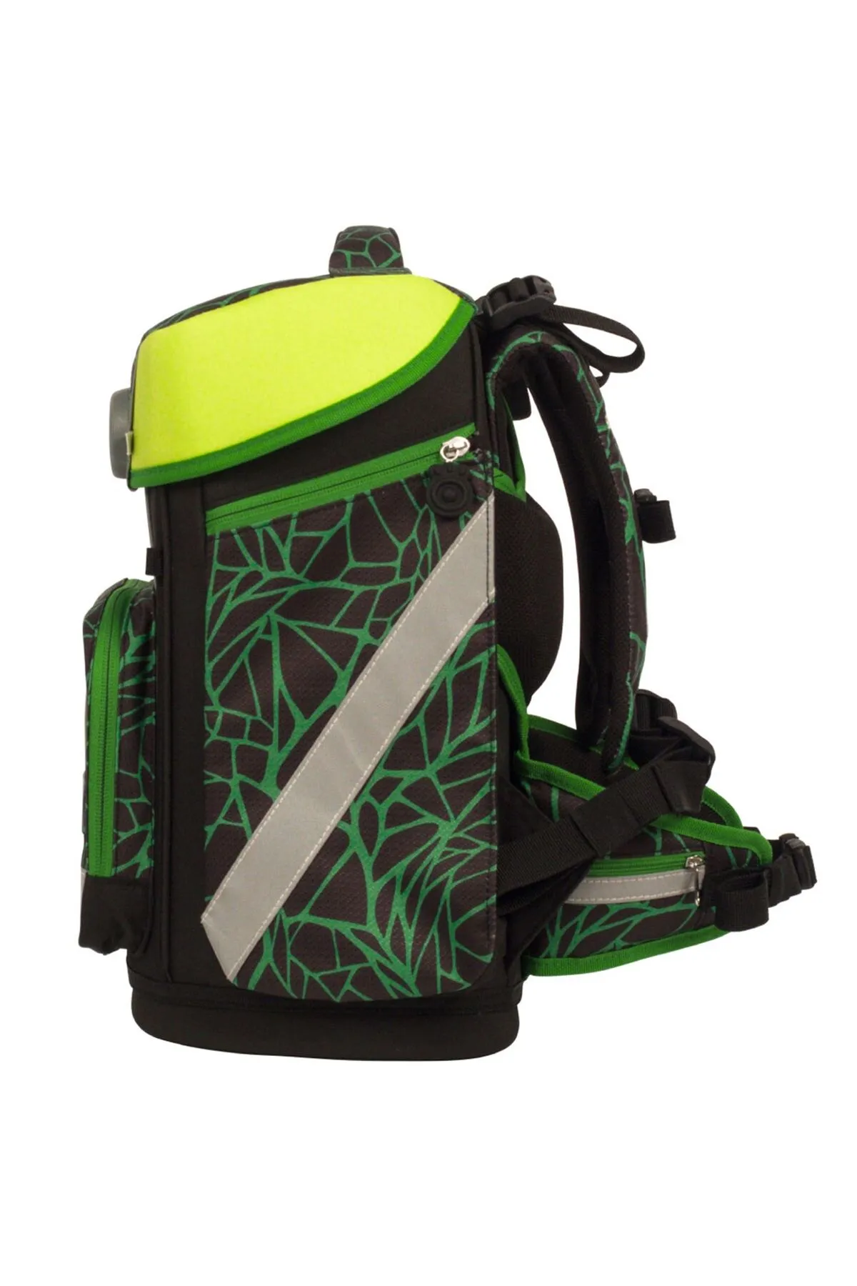 School Mood  Schulrucksack - Grün - Unifarben