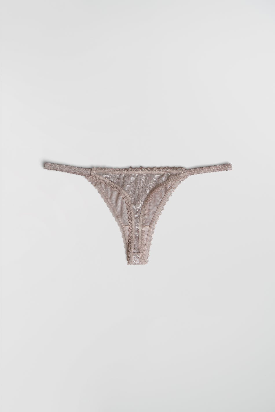 Leo lace thong