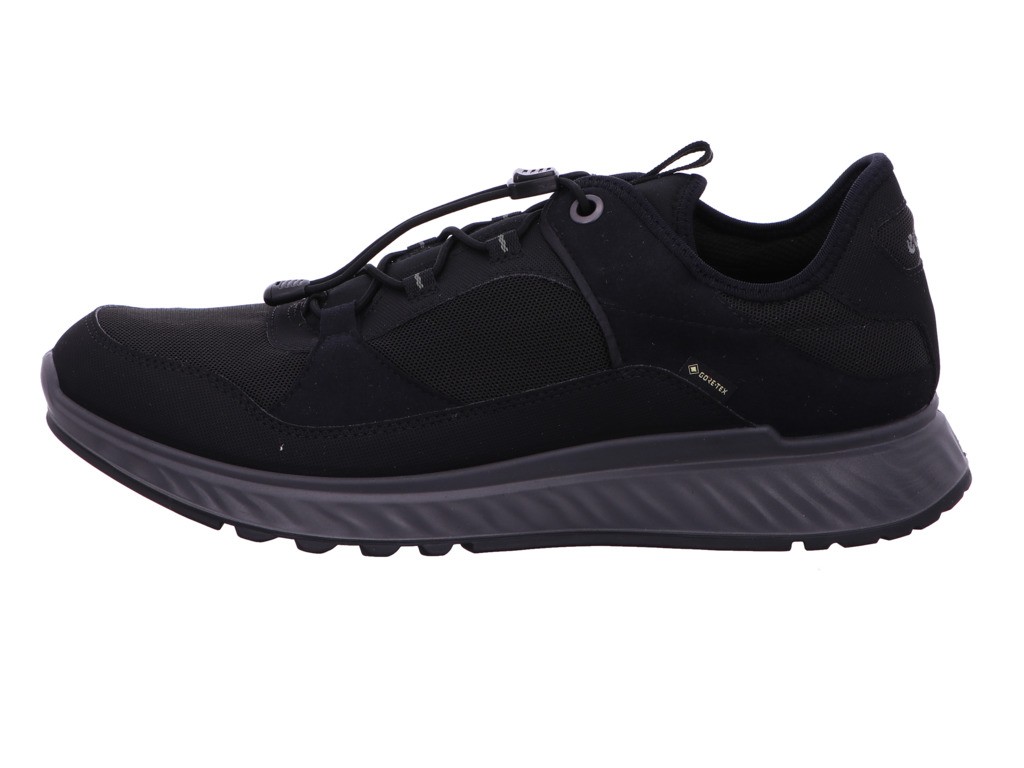ECCO Freizeit Schnürer schwarz EXOSTRIDE,BLACK