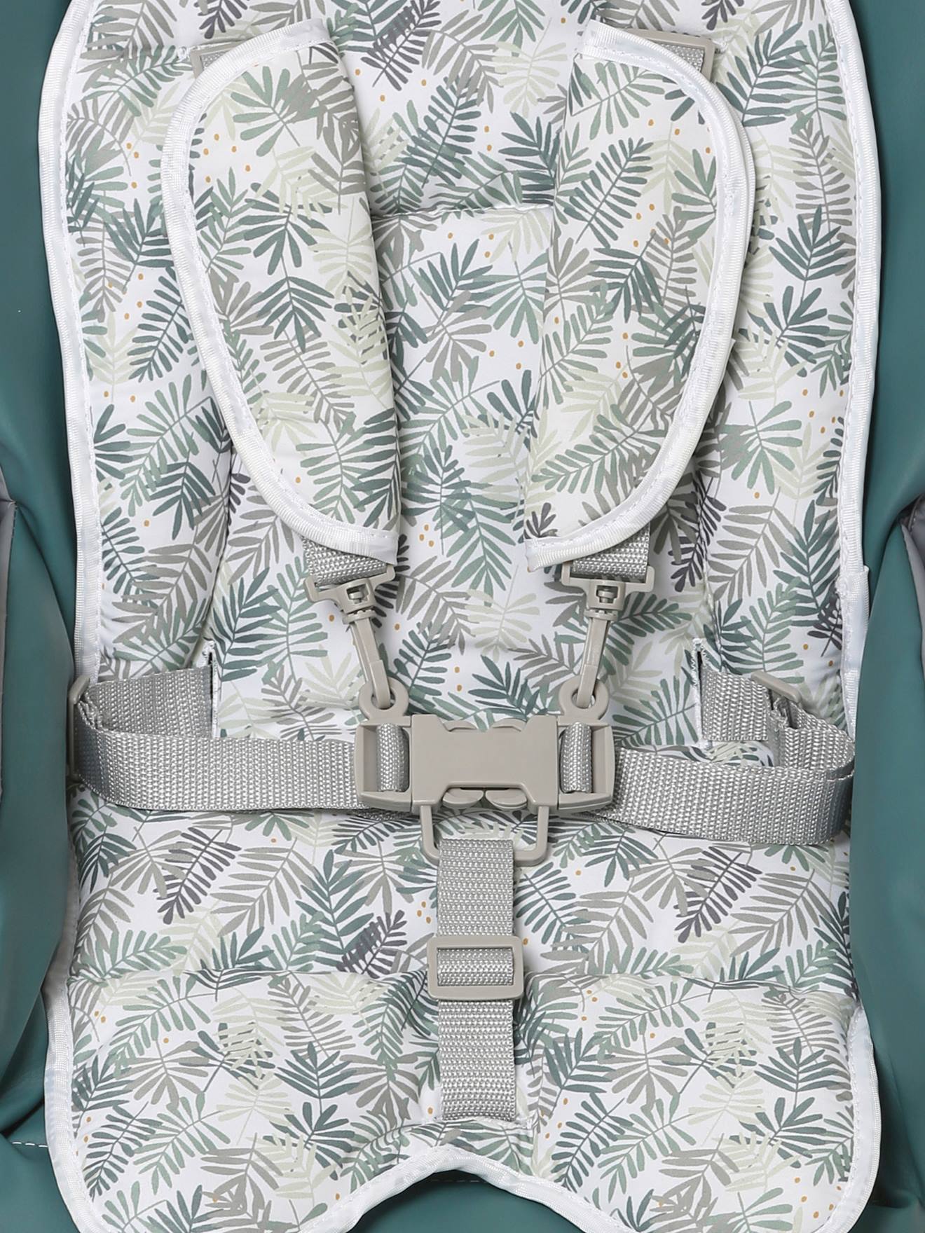 Vertbaudet Baby Kombi-Hochstuhl MAGICSEAT - grau