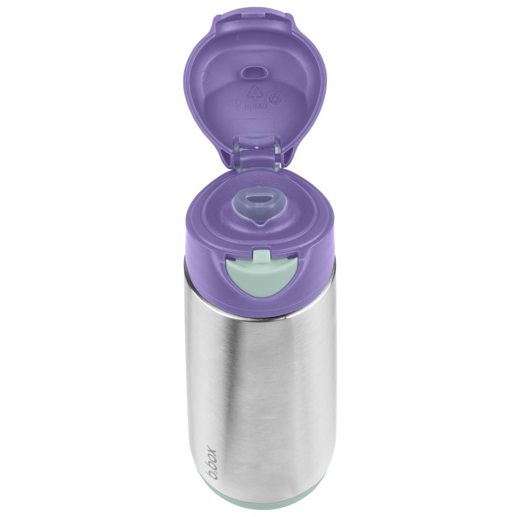 b.box Stahlthermosflasche 500 ml – Flieder-Pop