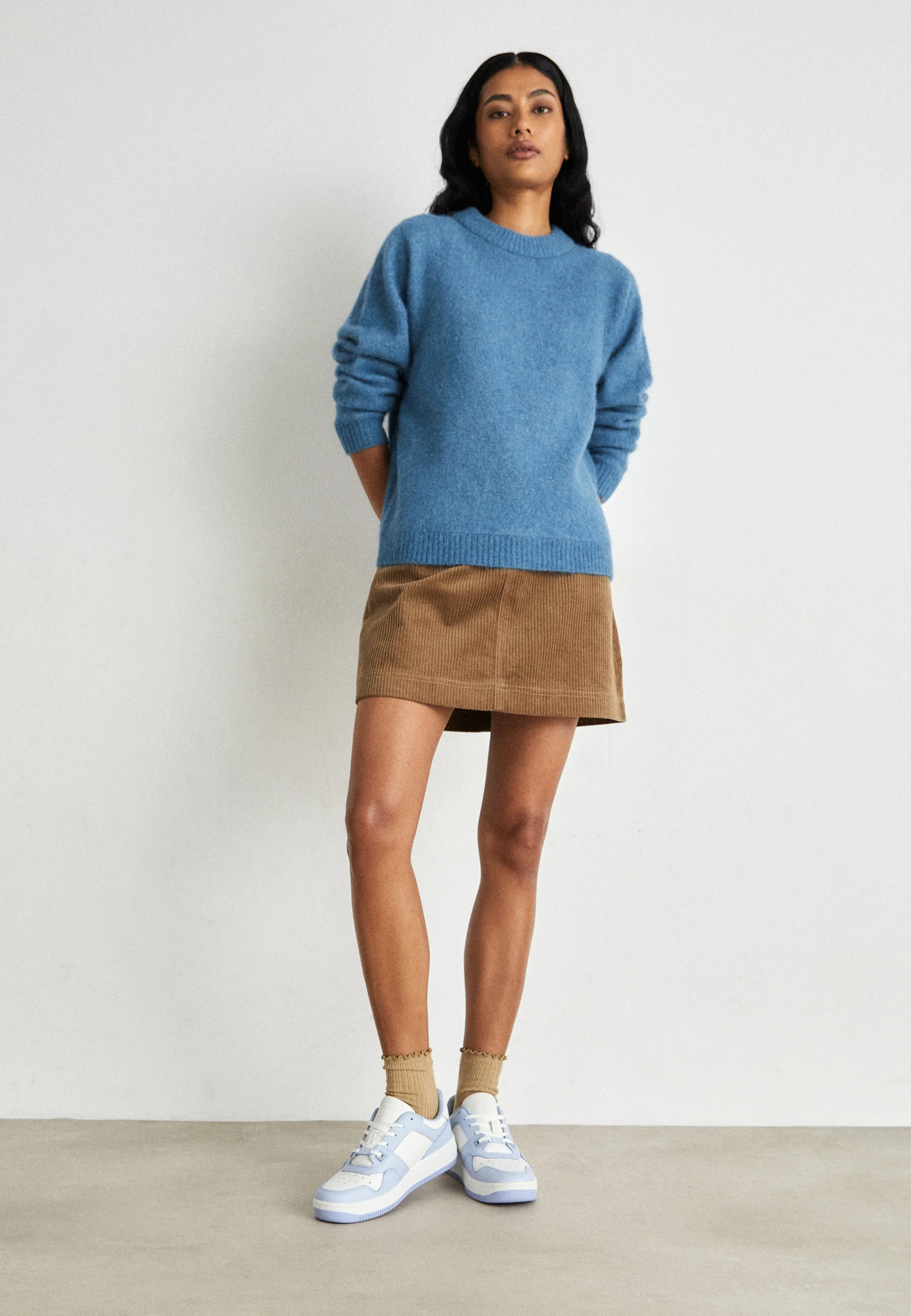 Tommy Jeans RETRO BASKET TONAL - Zapatillas bajas