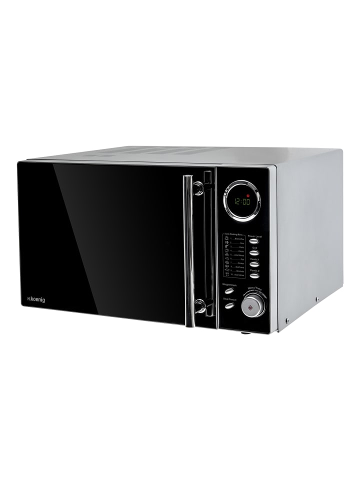 HKoenig Mikrowelle mit Grill VIO9  in Silber günstig kaufen onesize