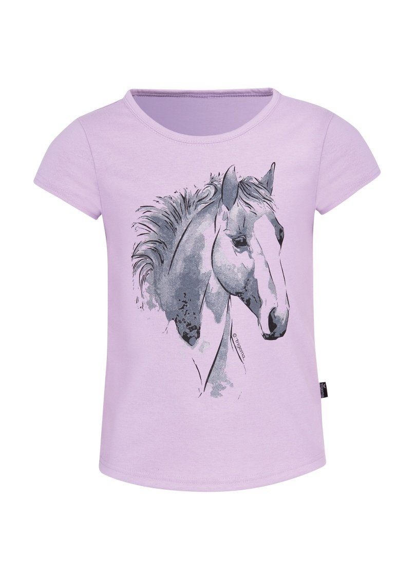 Trigema T-Shirt TRIGEMA T-Shirt mit niedlichem Pferdemotiv