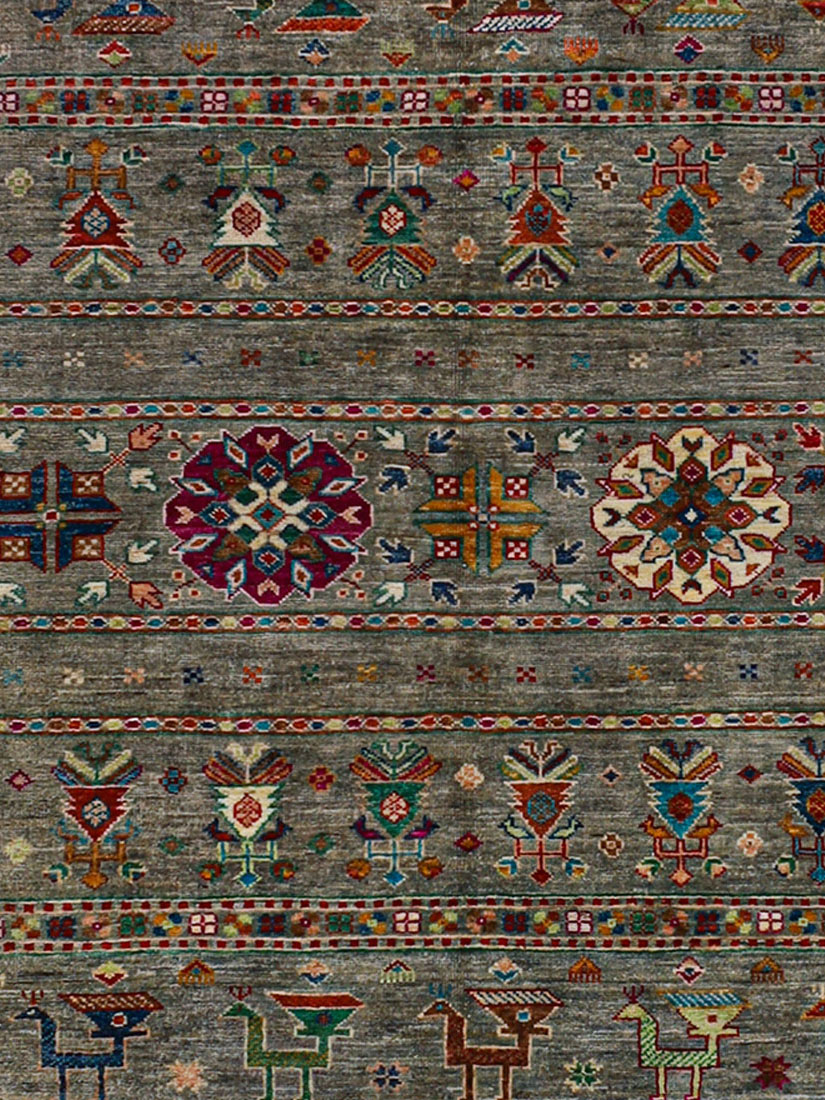 Chobi Schal ca. 151 x 200 cm, Unikat / Einzelstück