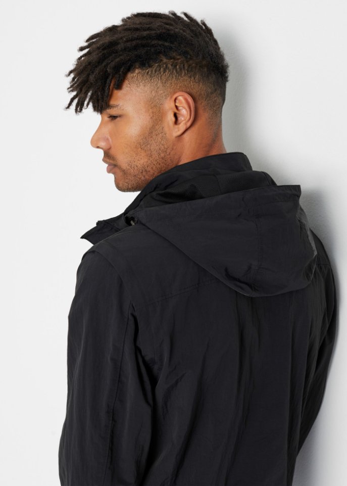 2 in 1 Funktions-Jacke mit abtrennbaren Ärmeln