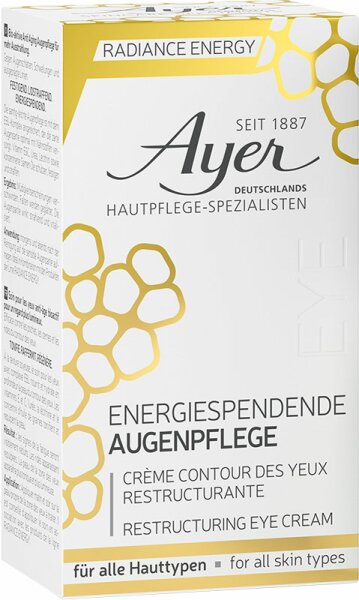 Ayer Radiance Énergie Eye Cream Augencreme