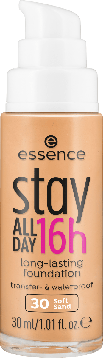 Foundation Stay All Day 16h Long-Lasting 30 Soft Sand, 30 ml