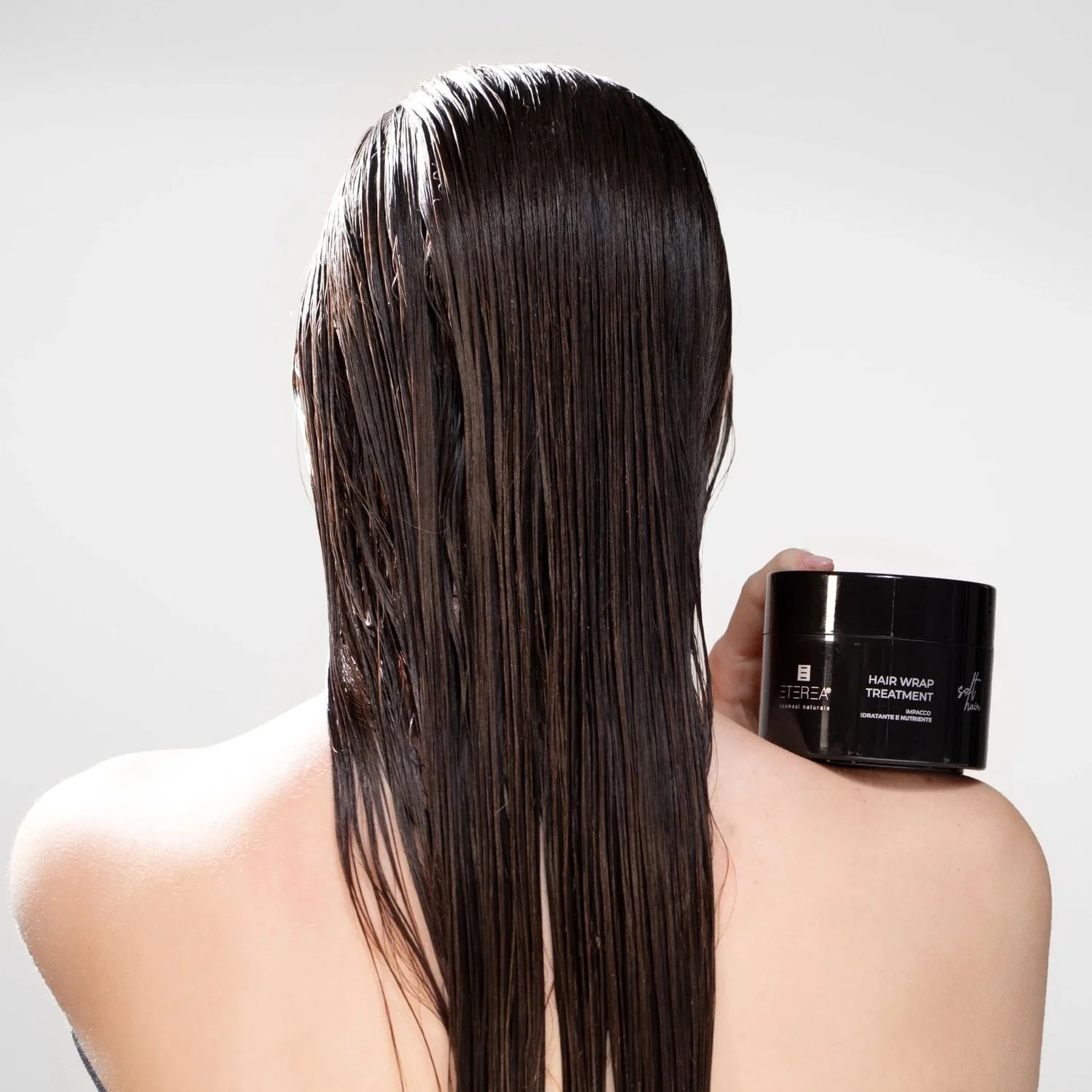 Soft Hair Hair Wrap-behandling - Før shampoo