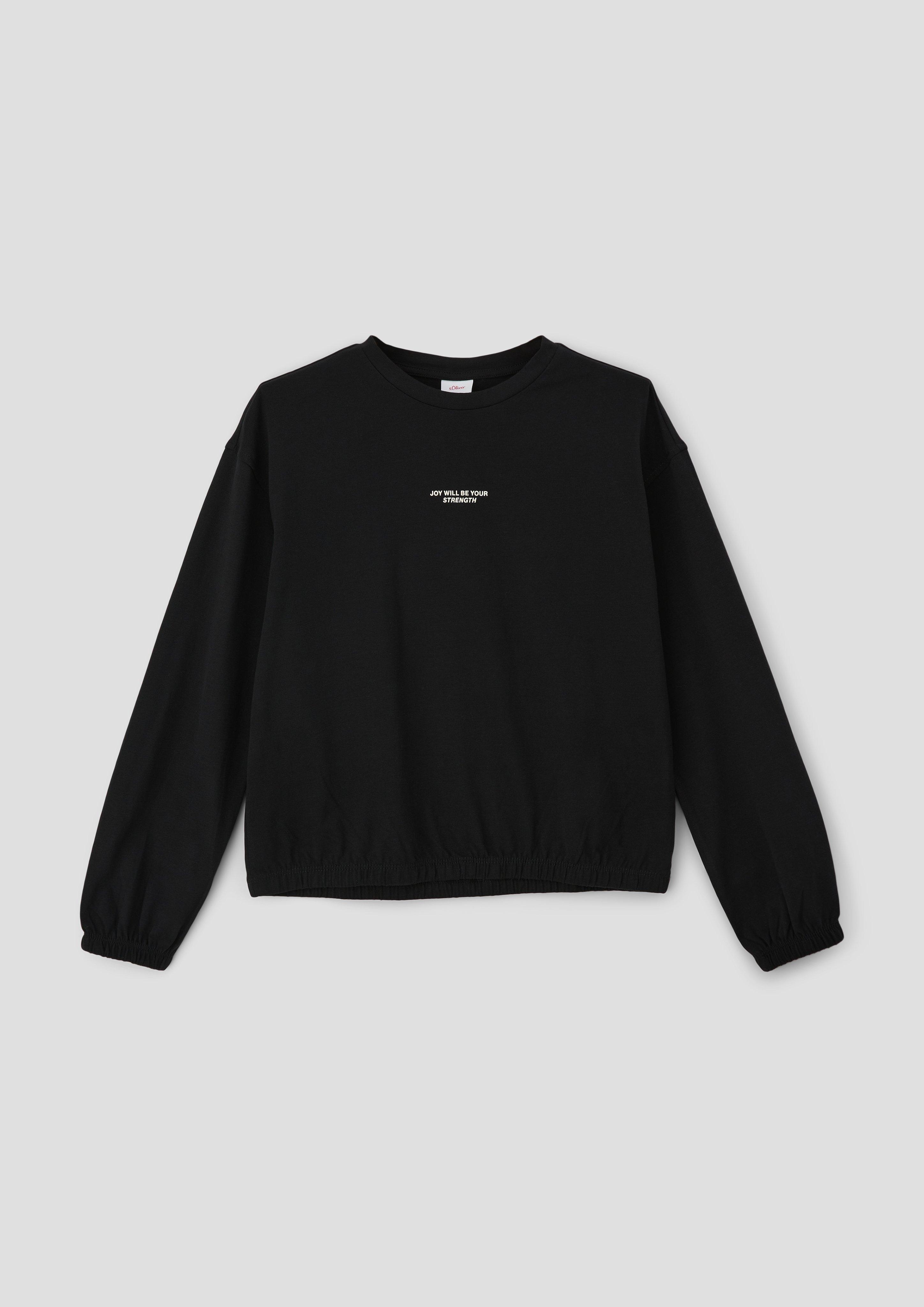 Longsleeve mit Gummizug  2140568-9999