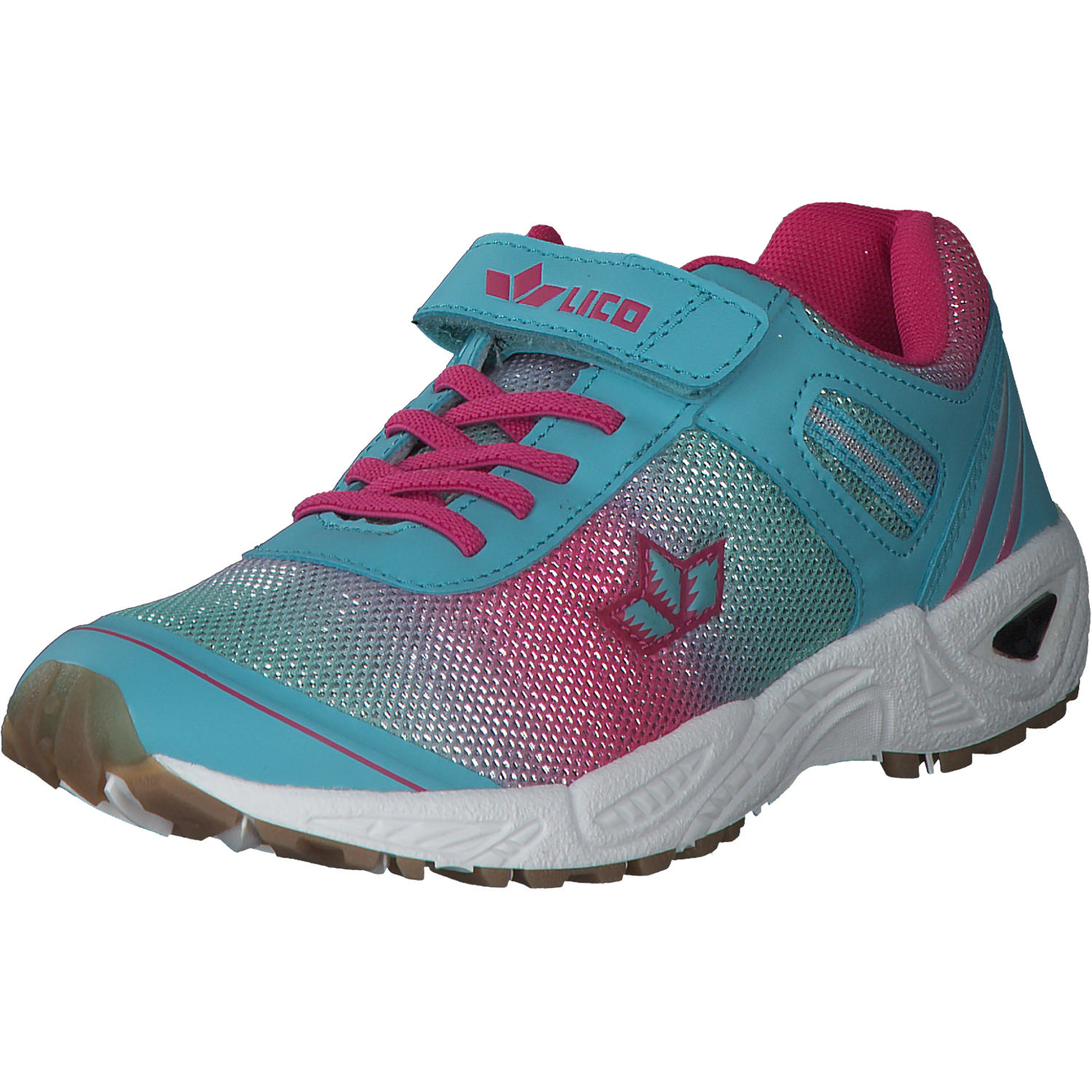 Geka Barney VS W, Sneakers Low, Kinder, Türkis (Pink)