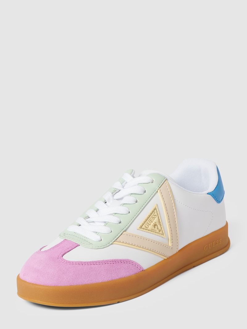 Sneaker mit Colour-Blocking-Design Modell 'AVIANA' in pink