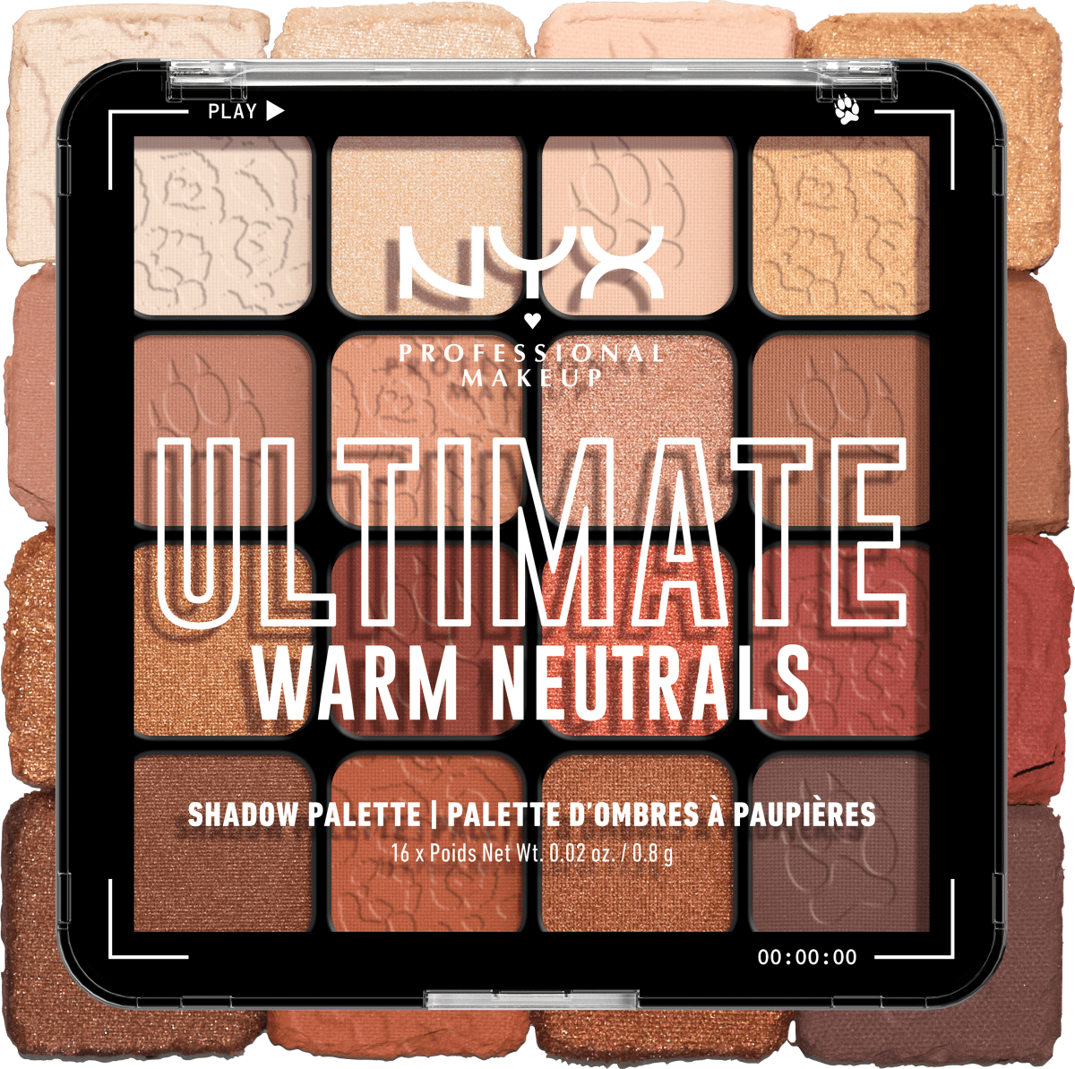 Lidschatten Palette Ultimate 05W Warm Neutrals, 12,8 g