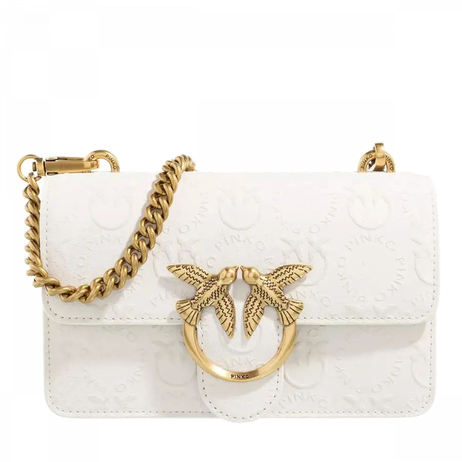 Pinko - Pinko Shoulder Bags Synthetische Fasern White - weiß