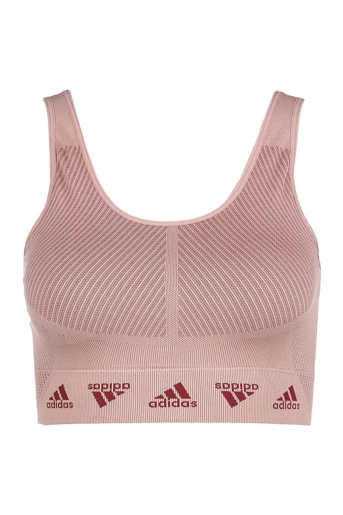 adidas  Sport-BH - Rosa - Farbverlauf