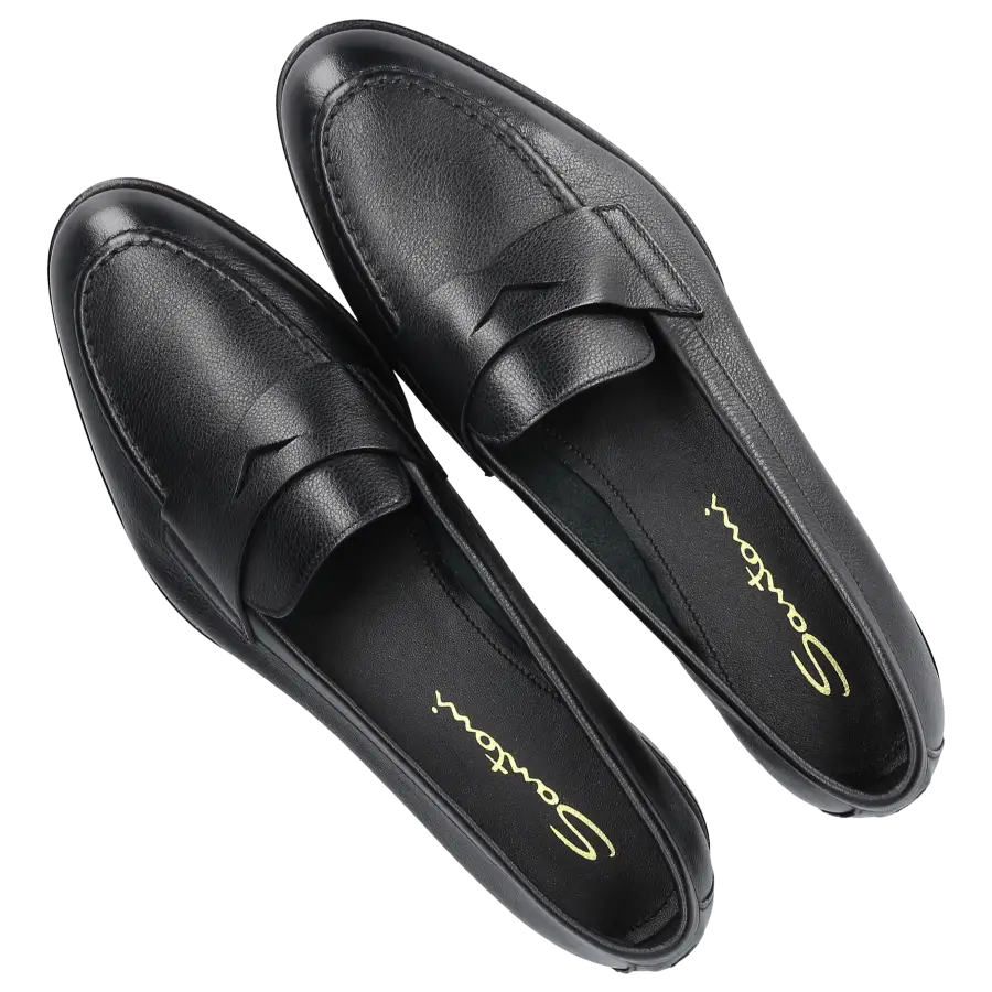 Santoni - Loafer 59962 Kalbsleder - schwarz