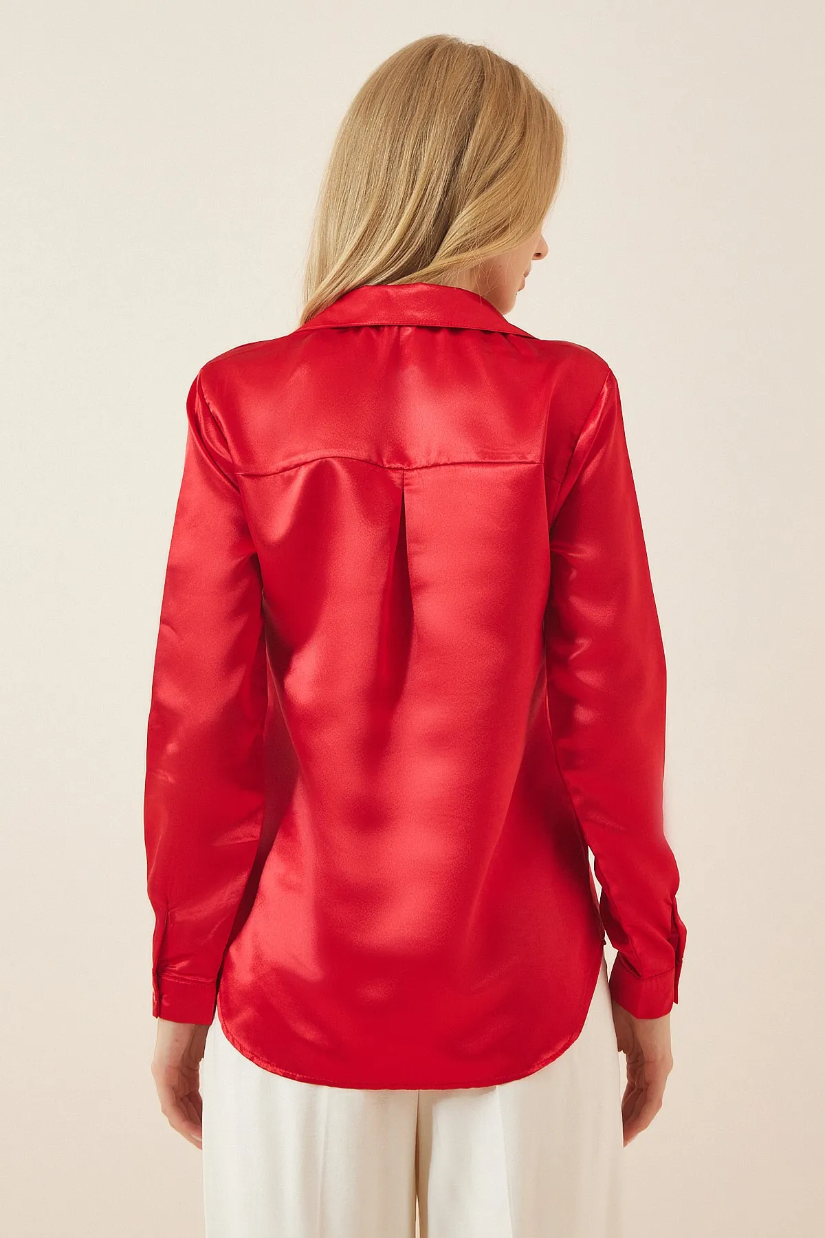 Happiness İstanbul  Hemde - Rot - Regular Fit