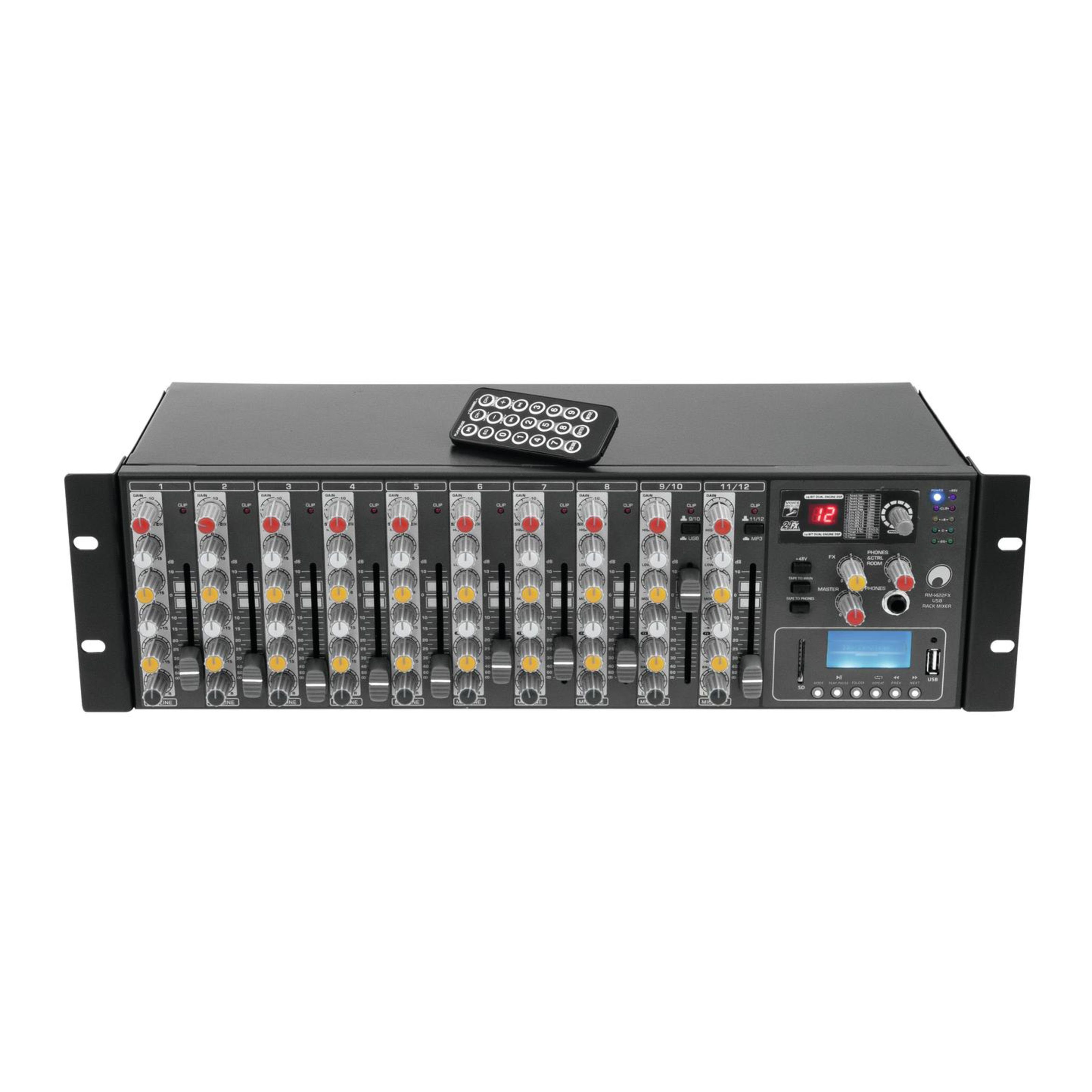 Omnitronic Mischpult, RM-1422FX USB