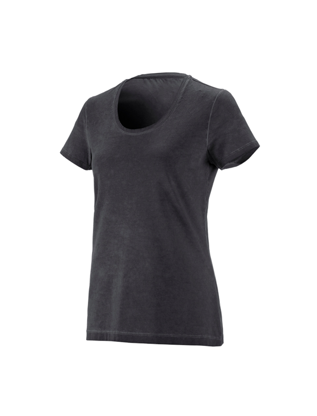e.s. T-Shirt vintage cotton stretch, Damen