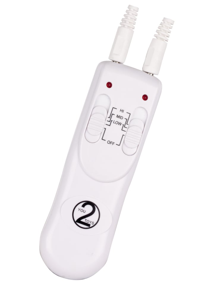 You2Toys Strap-On Vibrating Strap on Duo in lila günstig kaufen 18 cm