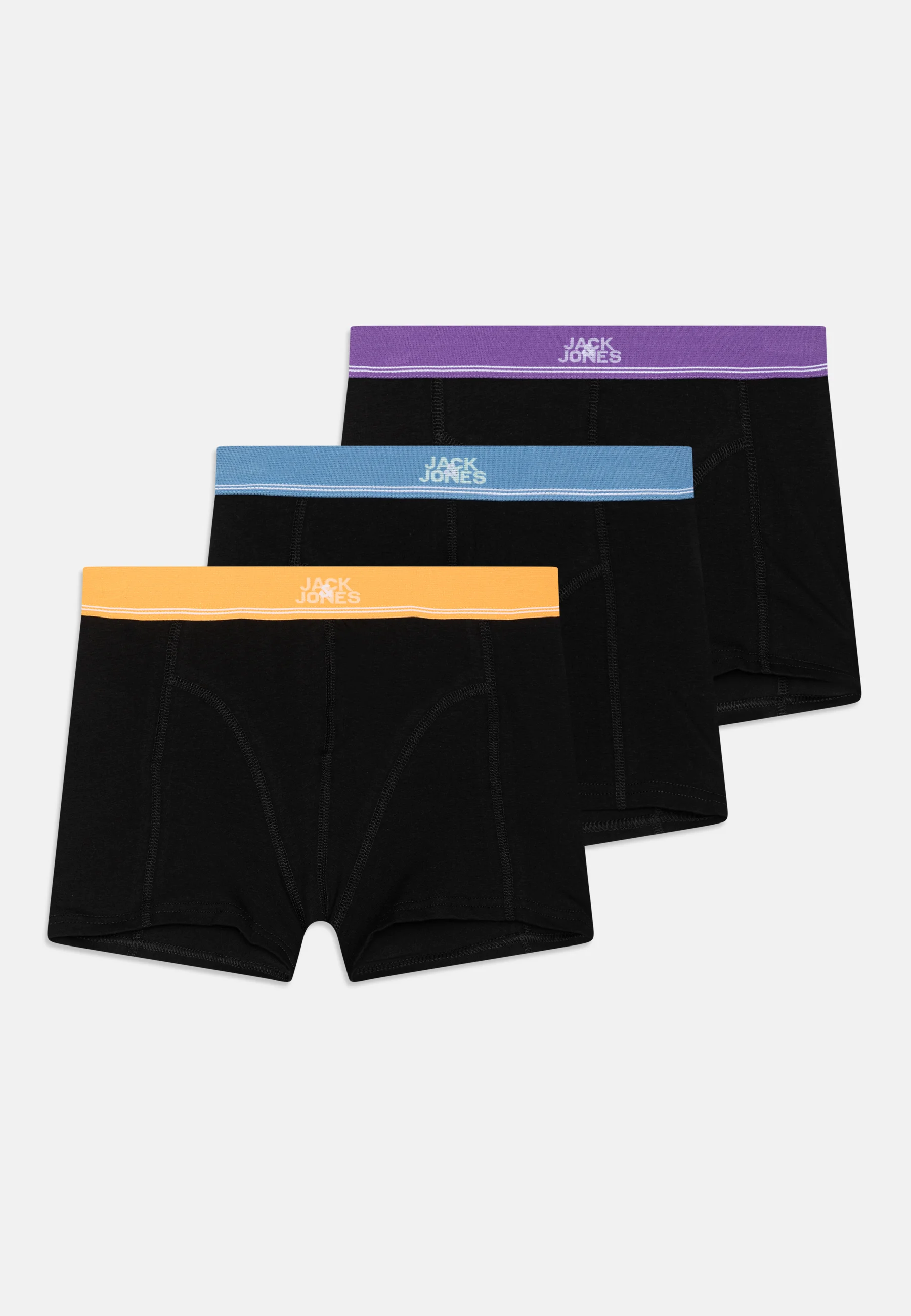 Jack & Jones Junior JACKONGA SOLID TRUNKS UNISEX 3 PACK - Culotte