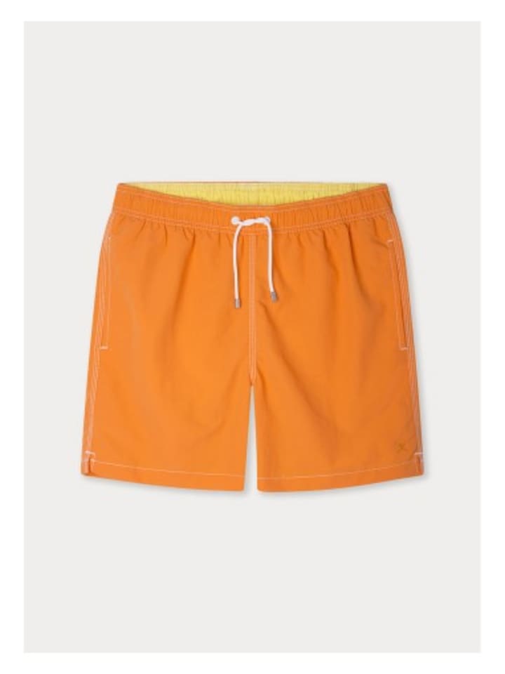 Hackett London Badeshorts in Orange günstig kaufen