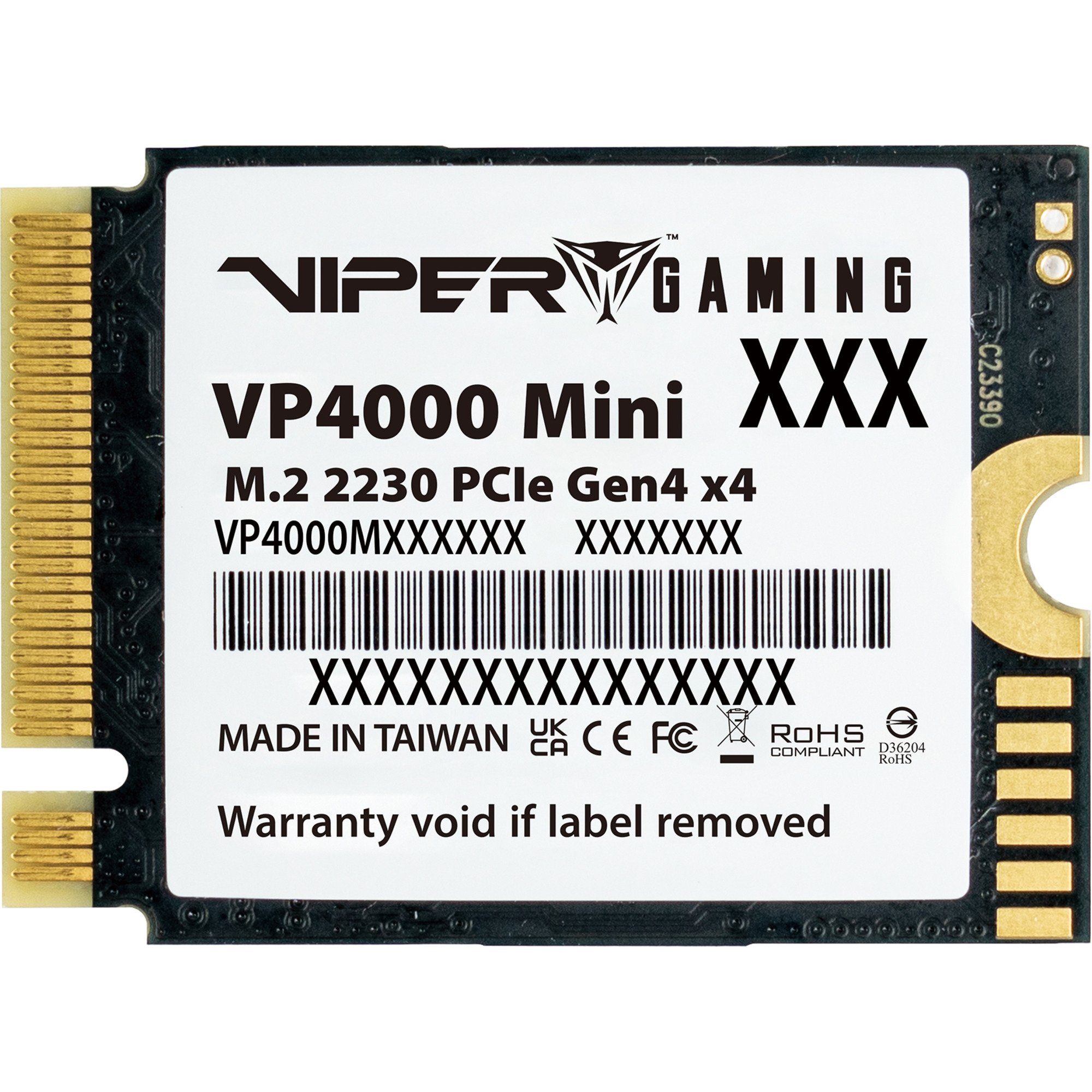 Patriot Patriot Viper VP400 Mini 1 TB, SSD, (PCIe 4.0 x4, SSD-Festplatte