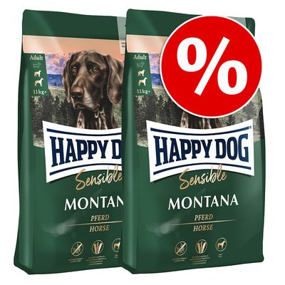 Sparpaket Happy Dog Supreme 2 x  Großgebinde