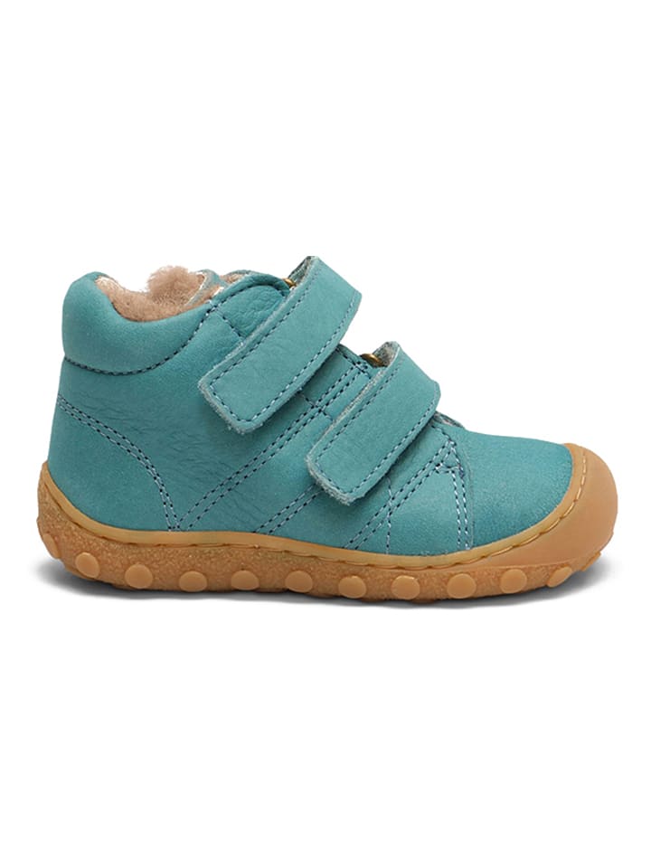 bisgaard Leder-Lauflernschuhe in Türkis günstig kaufen