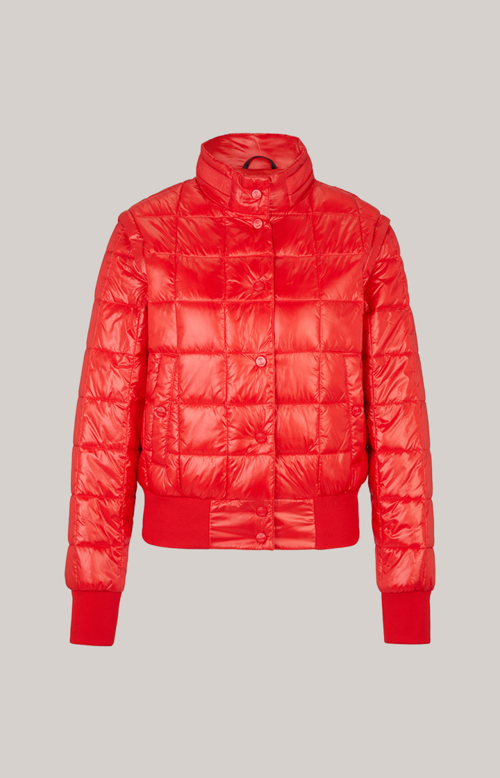 2in1-Steppjacke in Rot