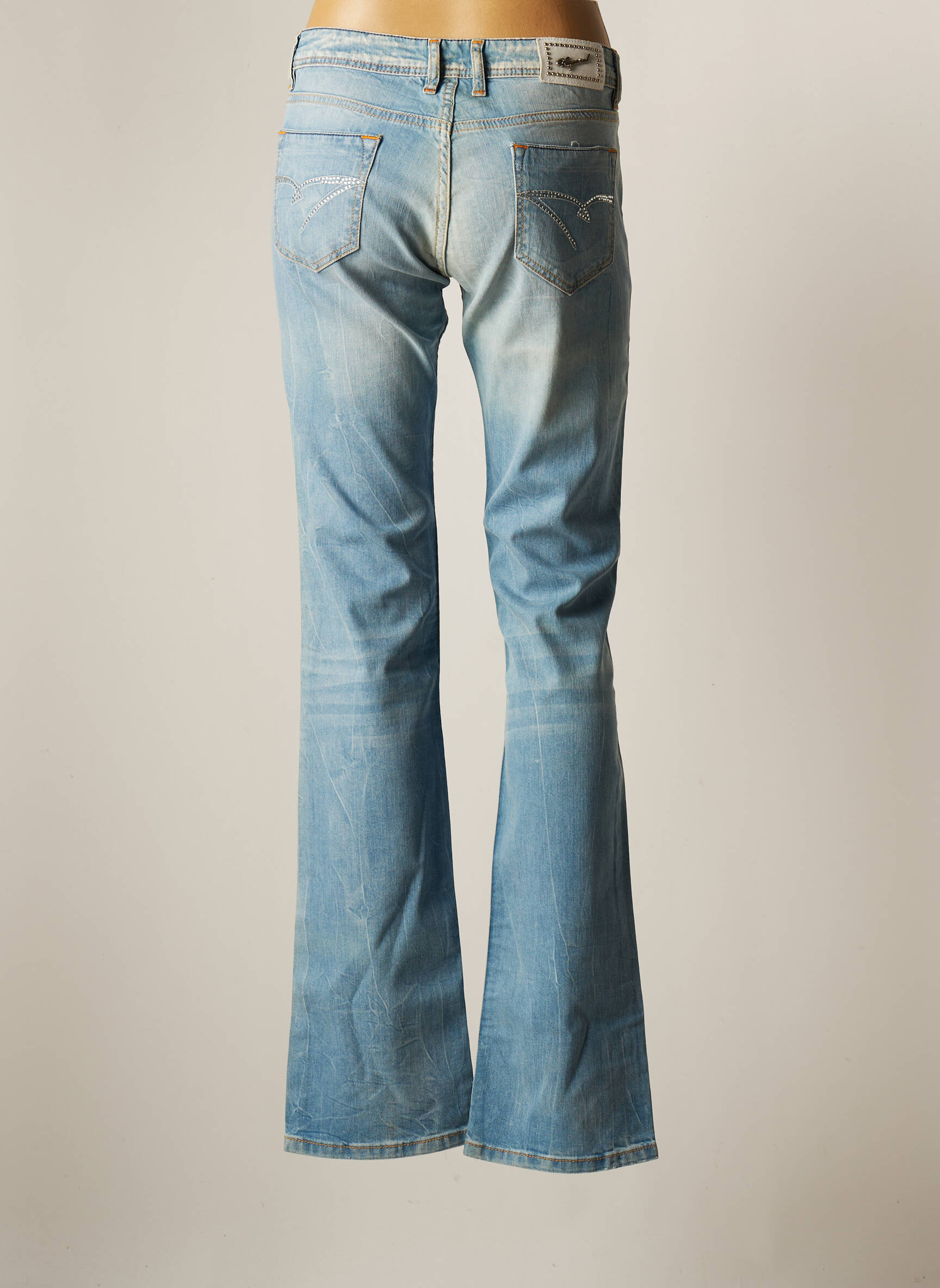 Kaporal Jean Flare Femme couleur bleu