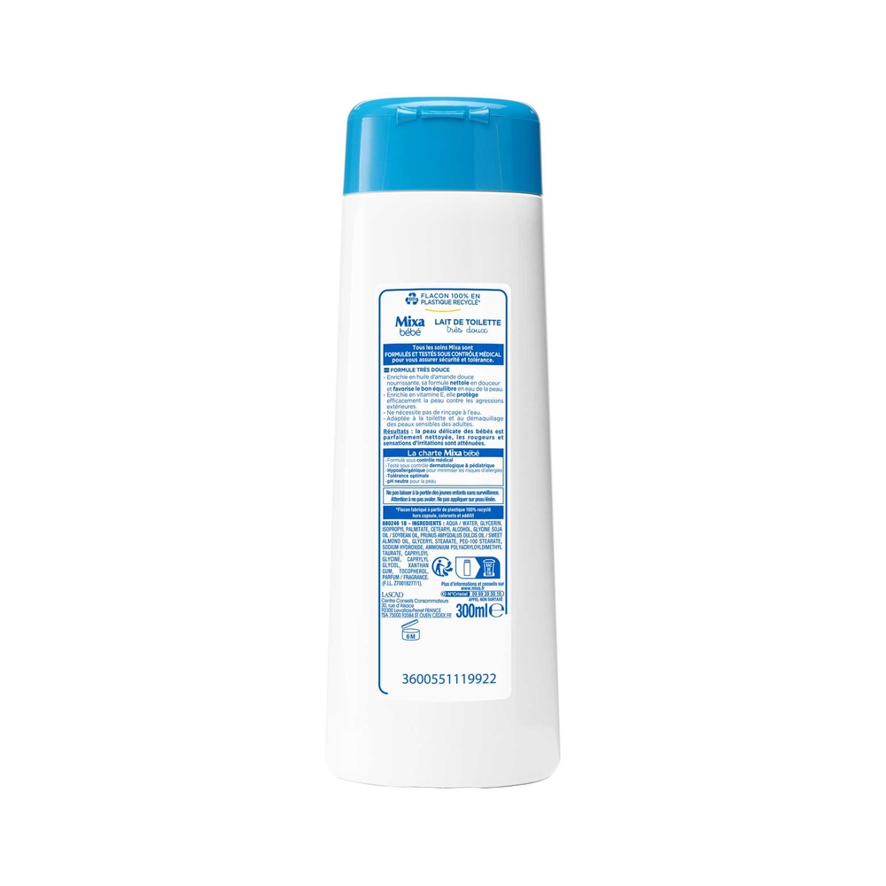 mixa Bébé Lait De Toilette Très Doux