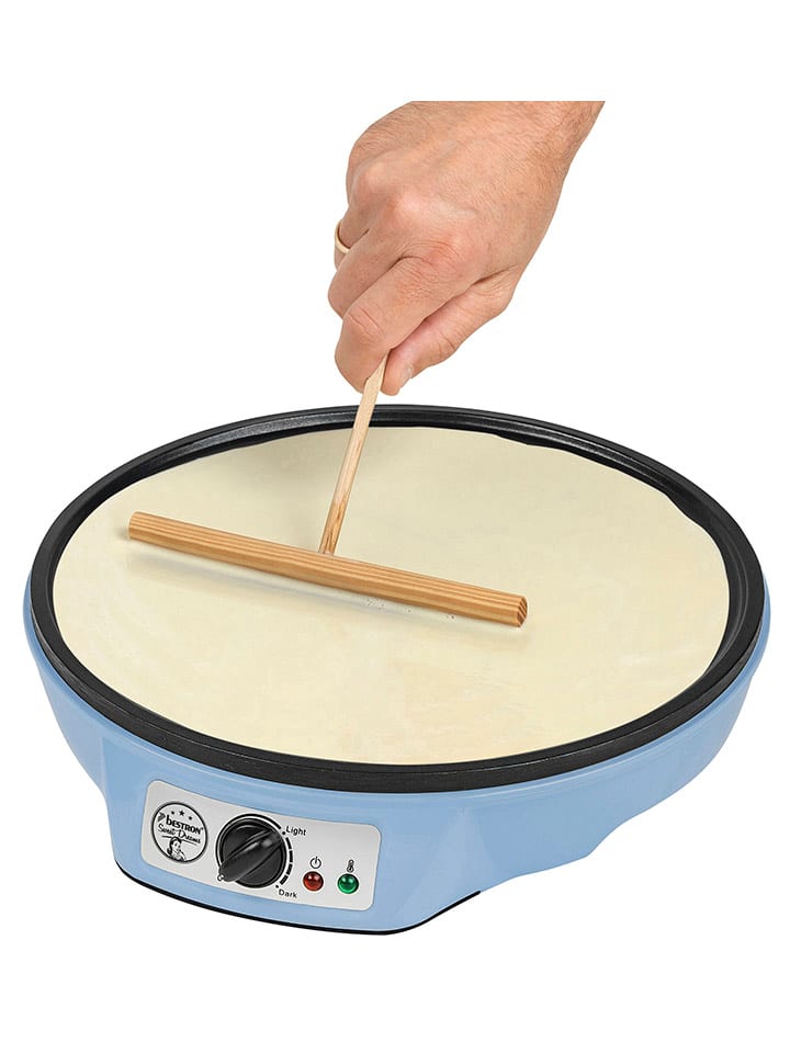 bESTRON Crêpes-Induktionsplatte in Hellblau günstig kaufen onesize