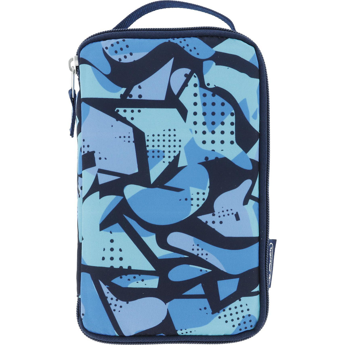 Etuibox 2 Go CamoBlue, unbefüllt, inkl. Geodreieck