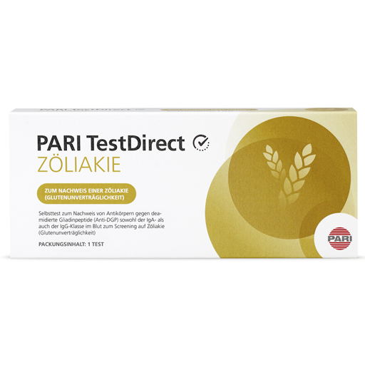 PARI TestDirect ZÖLIAKIE Selbsttest Blut  1 St  Test