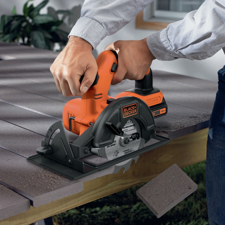 Black & Decker BDCCS18N-XJ Akku-Kreissäge 18 Volt (ohne Akku und Ladegerät)