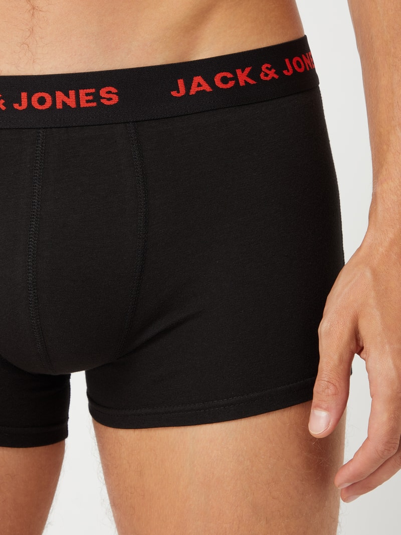 Trunks mit Stretch-Anteil im 7er-Pack in schwarz