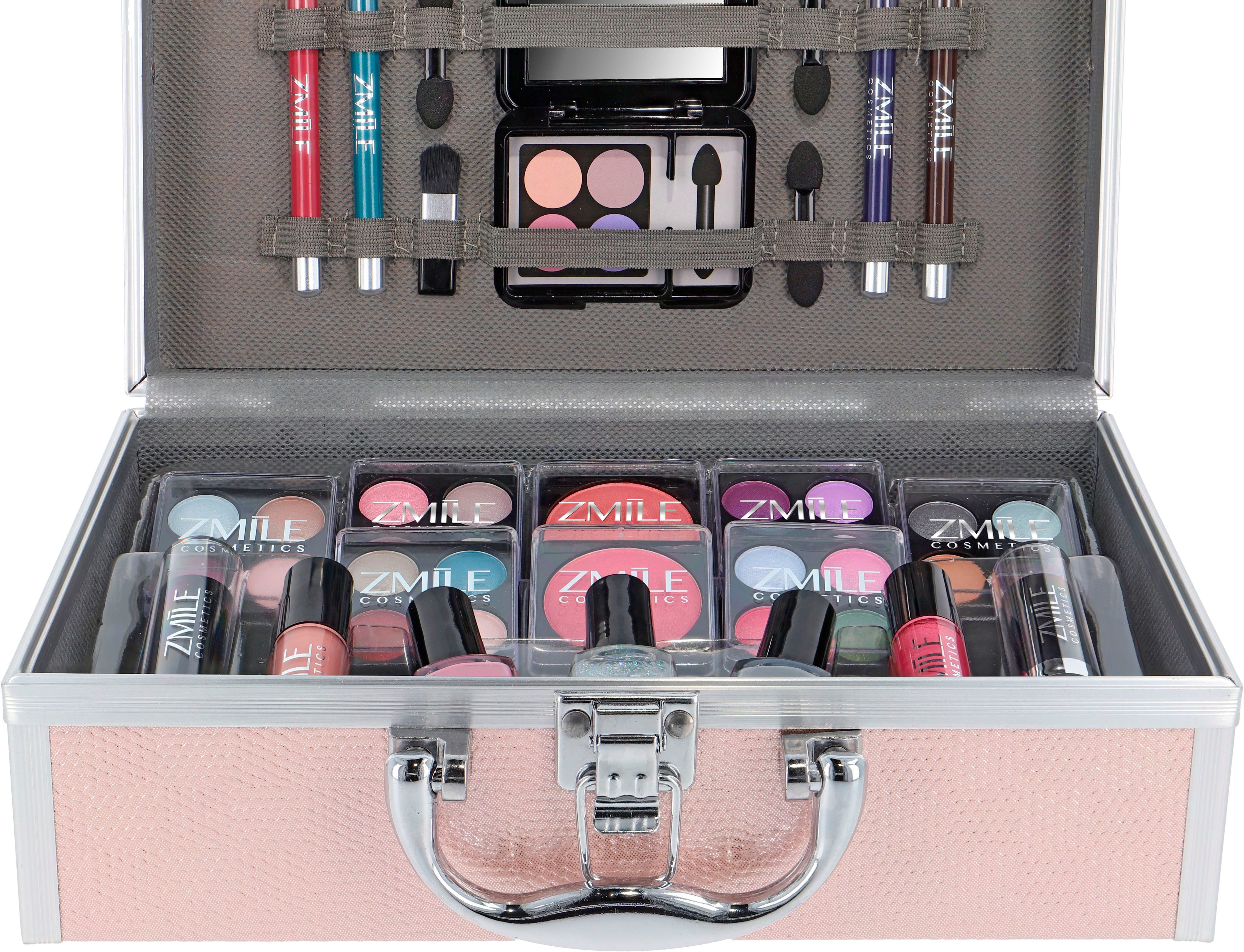 ZMILE COSMETICS Kosmetik-Koffer Eye-Catcher, 42-tlg., vegane Kosmetik