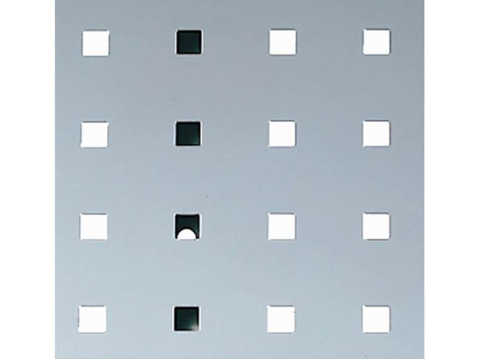 Bott Arbeitsplatte Lochplatte B457xL495mm lichtgrau BOTT symmetrisch perforiert · aus 1