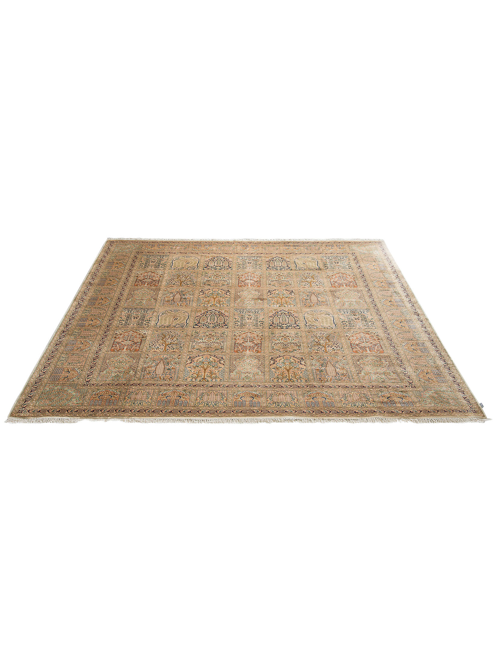 Kaschmir Seide 18/18 ca. 250 x 304 cm, Unikat / Einzelstück