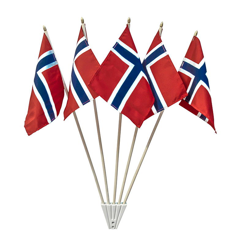 Giform Flaggholder m/5 flagg