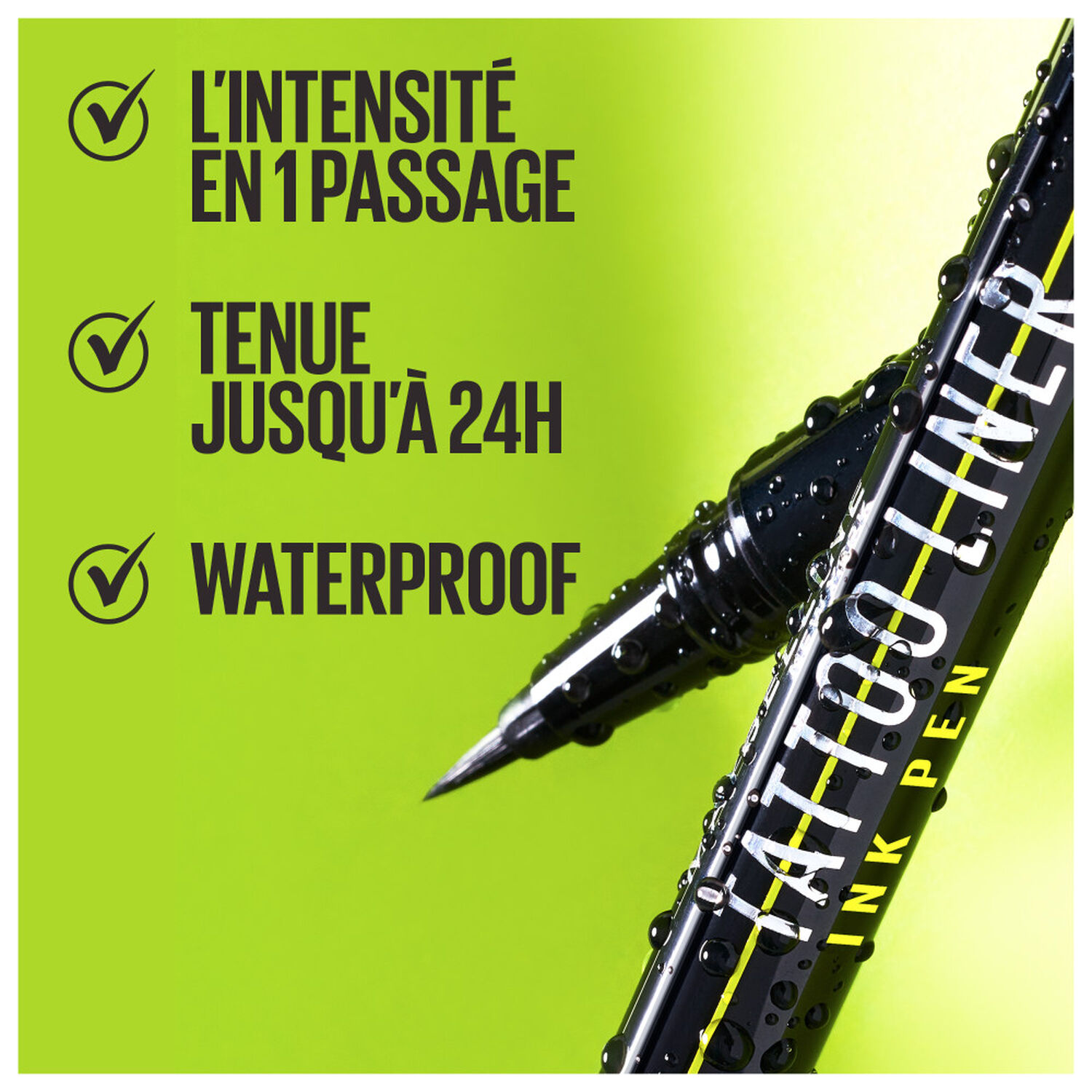 Maybelline New York Tattoo Liner Eyeliner feutre ultra-pigmenté